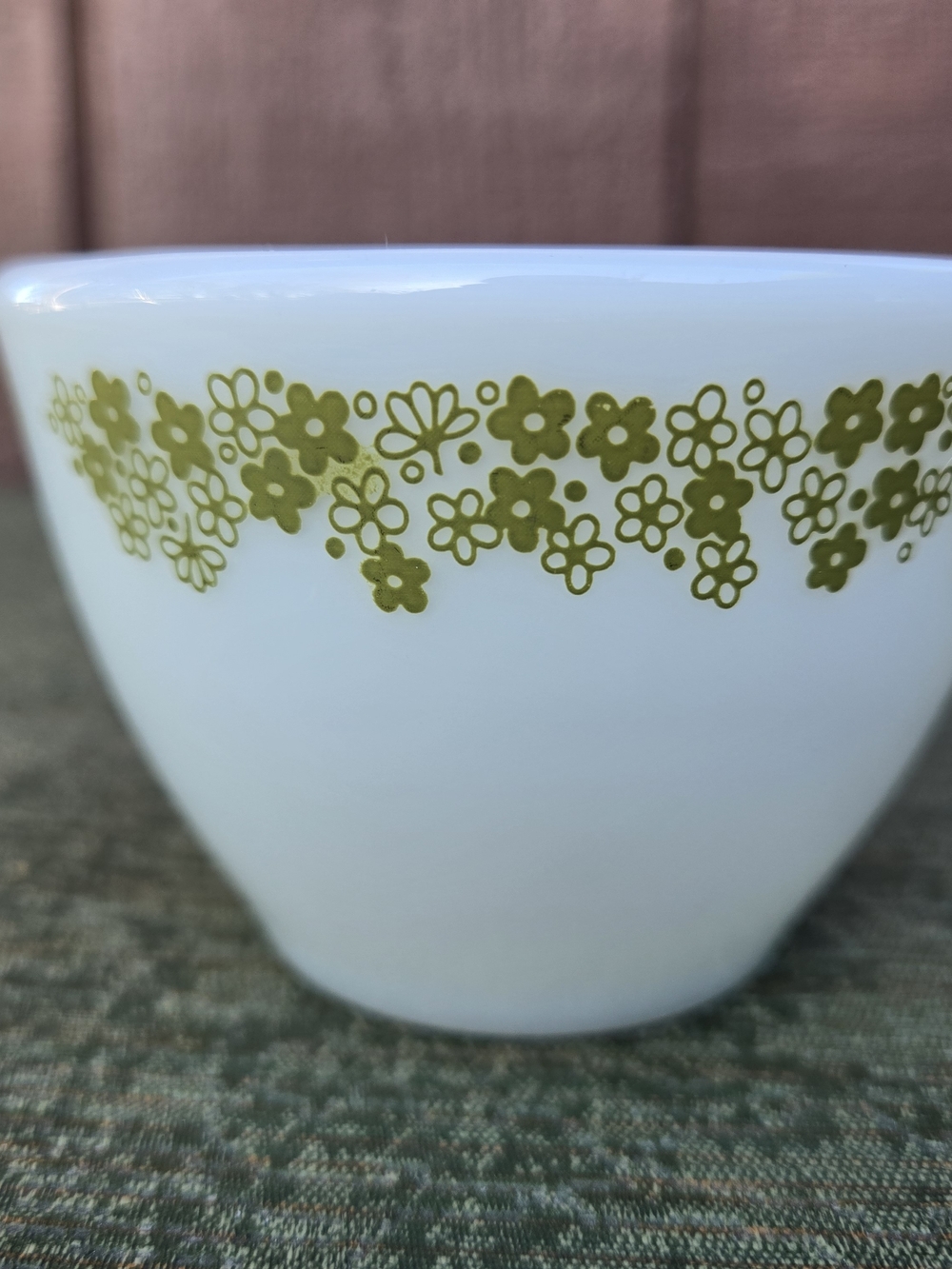 Pyrex Spring Blossom Sugar Bowl Vintage